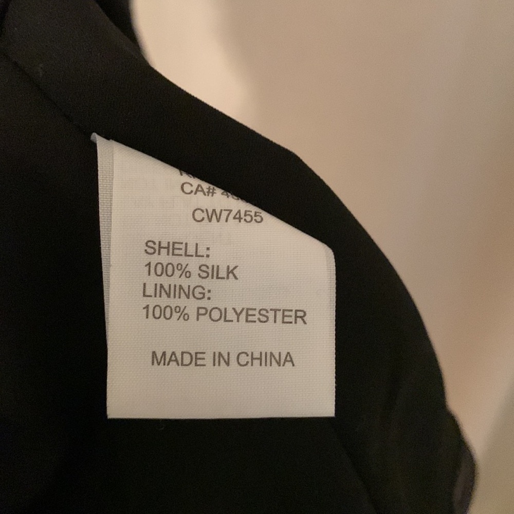 Chaser black silk midi cowl neck dress - Picture 6 of 11